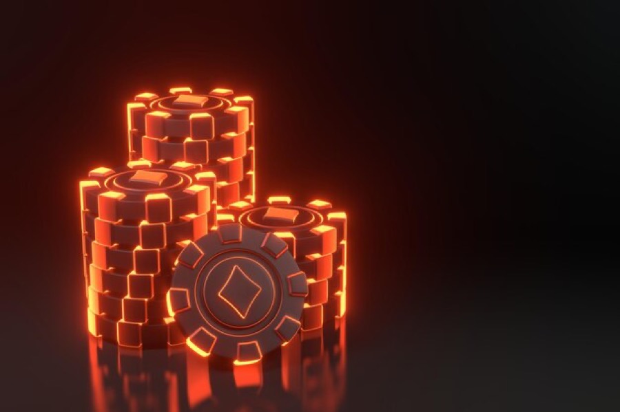 Rokubet turuncu casino çipleri
